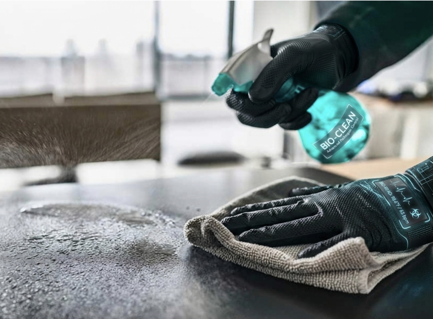 Surface disinfection and sanitizing in Toronto and GTA — Olprrix Services cleaning