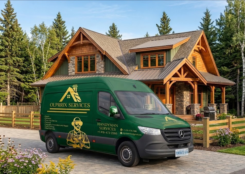 Handyman projects in Toronto and GTA portfolio cover — Olprrix Services