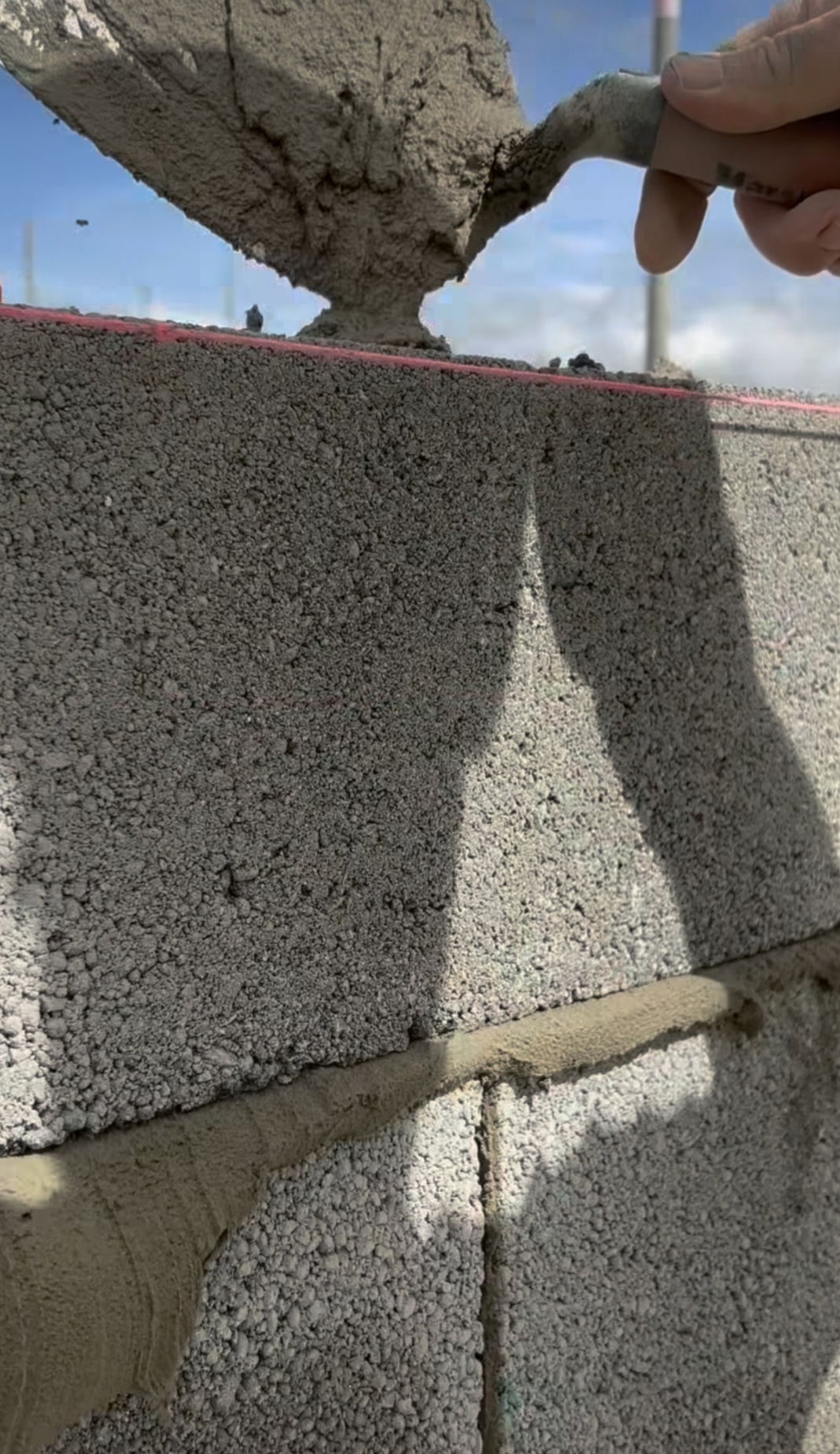 Concrete block laying and mortar work in Etobicoke, GTA